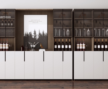 Modern Wine Cabinet-ID:612216979