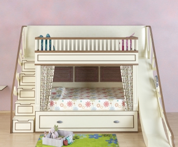 现代儿童床-ID:207320177