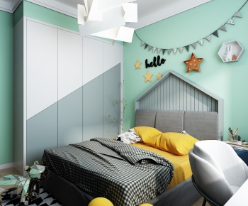 Nordic Style Children's Room-ID:341654574