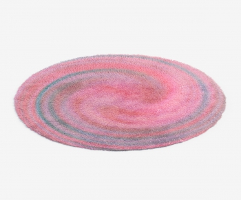 现代圆形地毯毛毯-ID:941532958