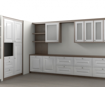 European Style Kitchen Cabinet-ID:705617983