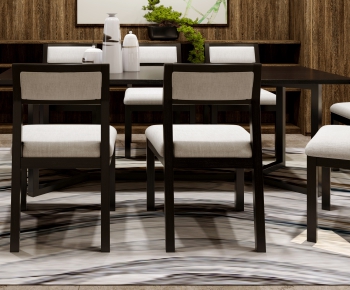 New Chinese Style Dining Table And Chairs-ID:678772345