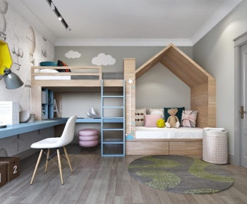 Nordic Style Children's Room-ID:285466452