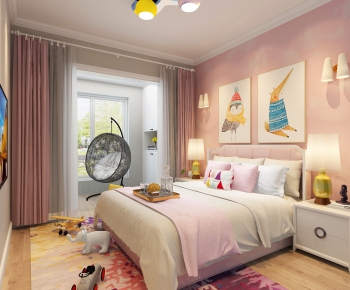 Modern Girl's Room Daughter's Room-ID:917702122