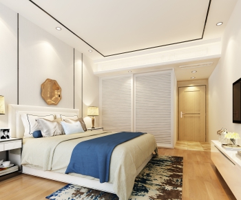 New Chinese Style Bedroom-ID:195669911