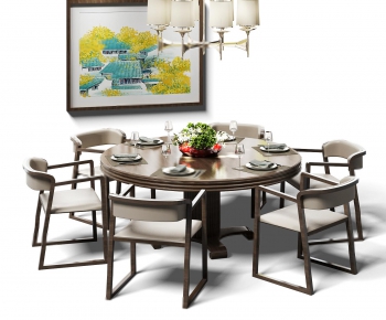 Modern Dining Table And Chairs-ID:853067383