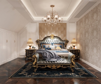 European Style Bedroom-ID:691769519