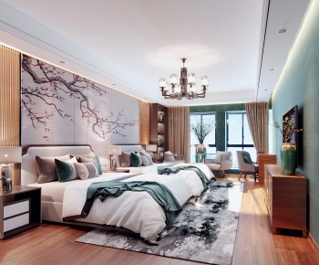 New Chinese Style Guest Room-ID:212166333