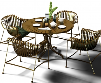 Modern Dining Table And Chairs-ID:220766999