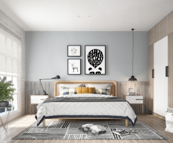 Nordic Style Bedroom-ID:310663296