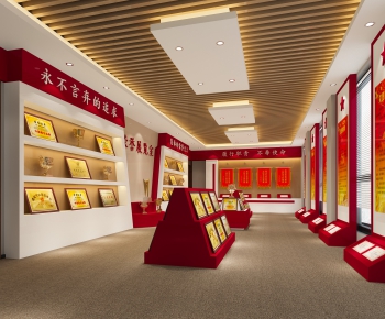 Chinese Style Exhibition Hall-ID:397783748