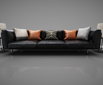 Modern Three-seat Sofa-ID:933554526