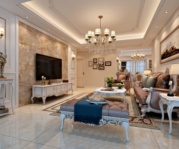 European Style A Living Room-ID:272259467