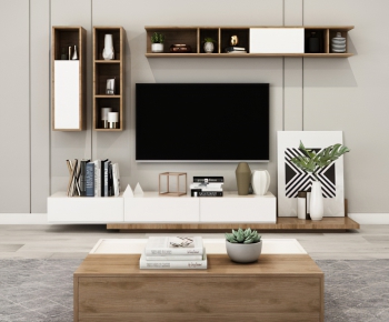 Nordic Style TV Cabinet-ID:937942734