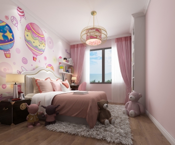 Nordic Style Girl's Room Daughter's Room-ID:803365878