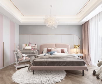 Nordic Style Girl's Room Daughter's Room-ID:992050759