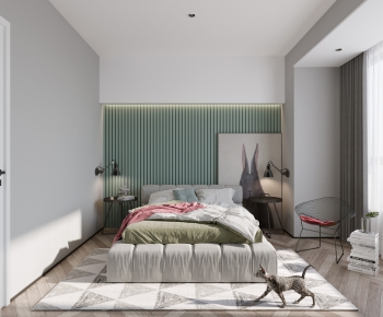 Nordic Style Bedroom-ID:963301491