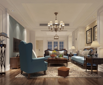 American Style A Living Room-ID:633286841