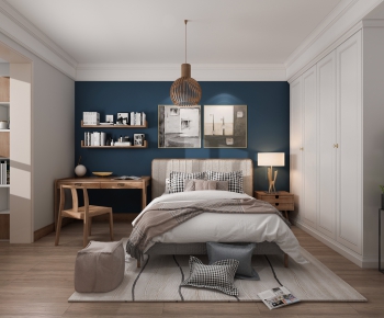 Nordic Style Bedroom-ID:369908164