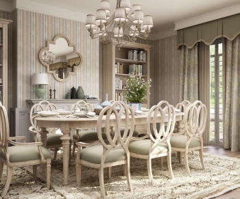 American Style Dining Room-ID:127029861