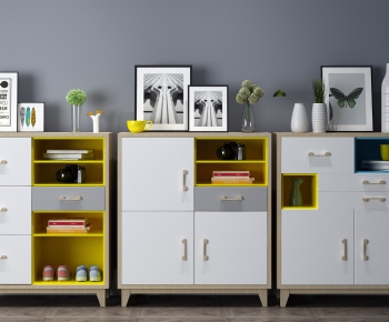 Nordic Style Shoe Cabinet-ID:416306127