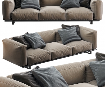 Modern Three-seat Sofa-ID:584086713