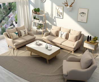 Nordic Style Sofa Combination-ID:508364266