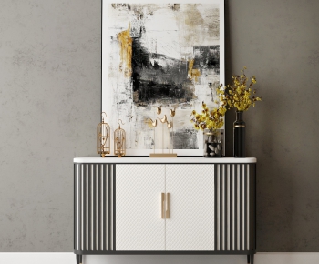 Modern Side Cabinet/Entrance Cabinet-ID:504833589