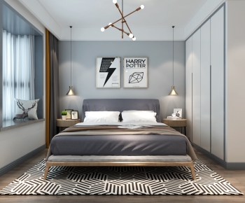 Nordic Style Bedroom-ID:777519314