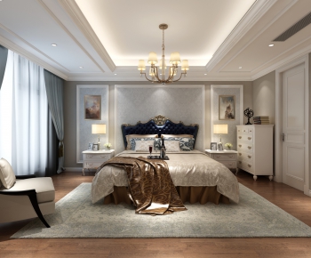 European Style Bedroom-ID:611498866