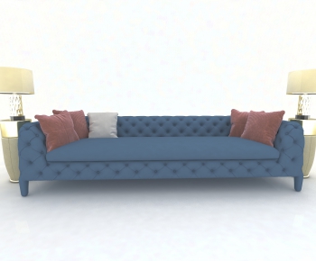 American Style Three-seat Sofa-ID:964725655