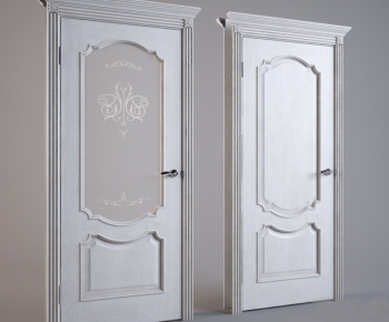 European Style Solid Wood Door-ID:125248243