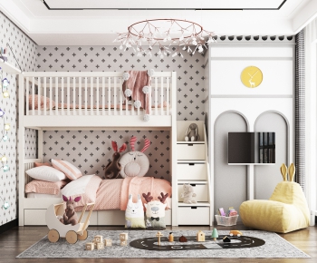 Nordic Style Girl's Room Daughter's Room-ID:419463872