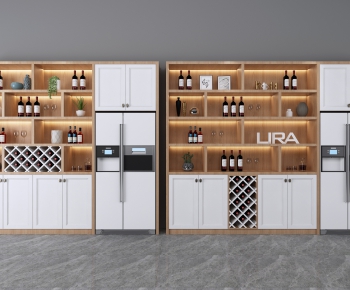 Nordic Style Wine Cabinet-ID:968973175