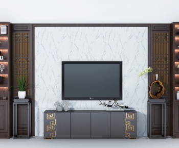 New Chinese Style TV Cabinet-ID:146301323