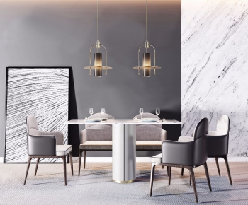 Modern Dining Table And Chairs-ID:263529511