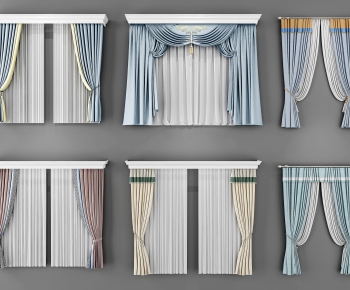 Simple European Style The Curtain-ID:595428255