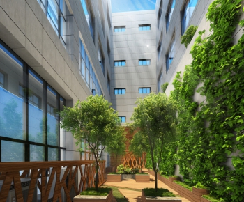 Modern Courtyard/landscape-ID:123642467