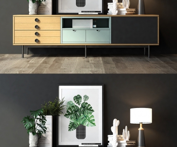 Nordic Style TV Cabinet-ID:641757819