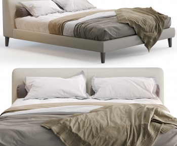 Modern Double Bed-ID:260258657