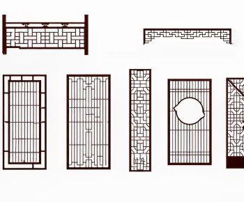 New Chinese Style Partition-ID:381249958