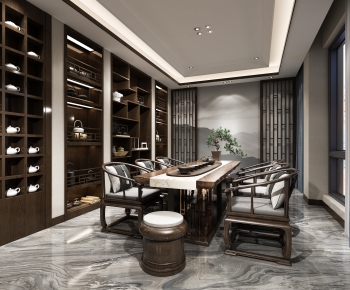 New Chinese Style Tea House-ID:754585777