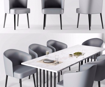 Modern Dining Table And Chairs-ID:716714844