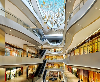 Modern Shopping Mall-ID:223604153