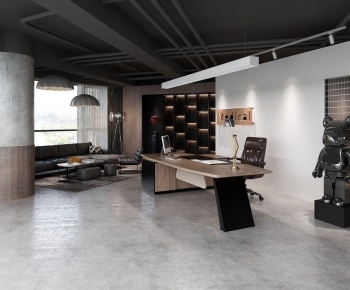 Industrial Style Manager's Office-ID:171288176
