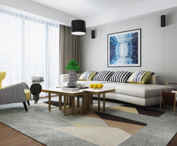 Modern A Living Room-ID:165573676