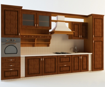 European Style Kitchen Cabinet-ID:549634839