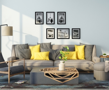 Nordic Style Sofa Combination-ID:165694353