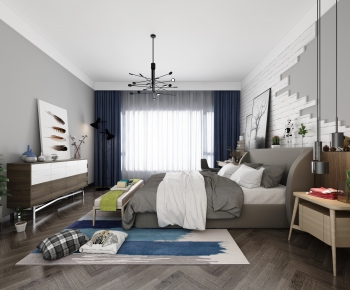 Nordic Style Bedroom-ID:575537333