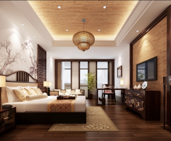 New Chinese Style Guest Room-ID:662932382